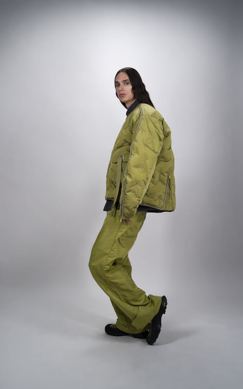 CYBEREN Collarless Down Jacket AW24 – Sophisticated